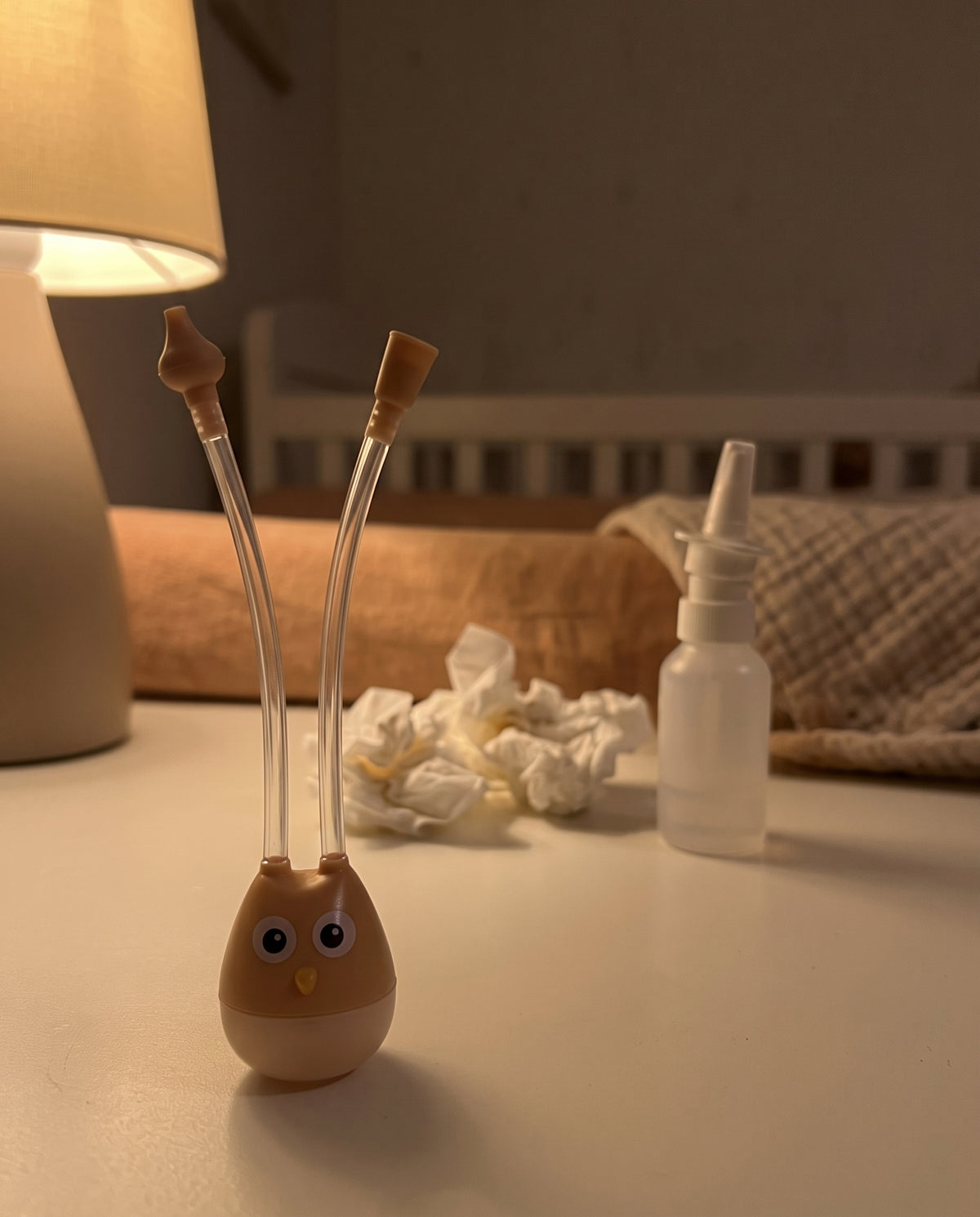 Aspirador Nasal Infantil Manual, a partir de 0 Meses, antes
