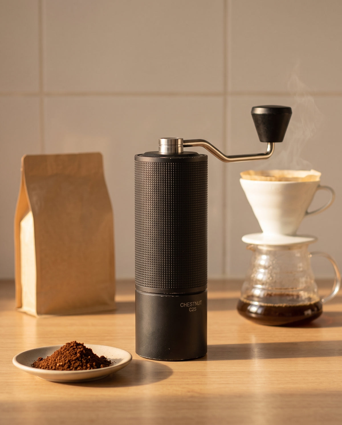 Timemore C2S, café coado pela manhã